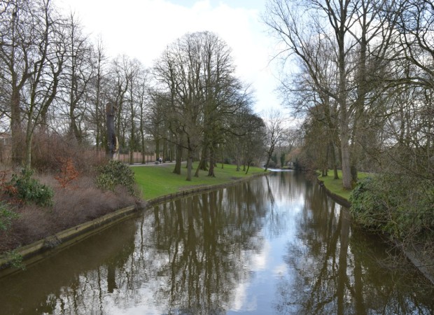 River on the outskirts of Bruges