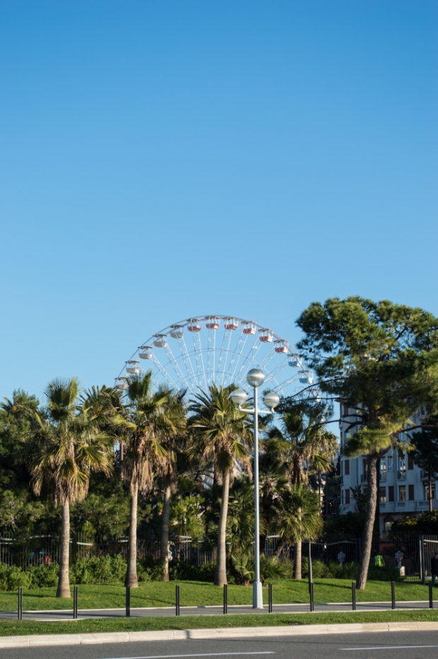 Ferris wheel and palm trees - Nice - small